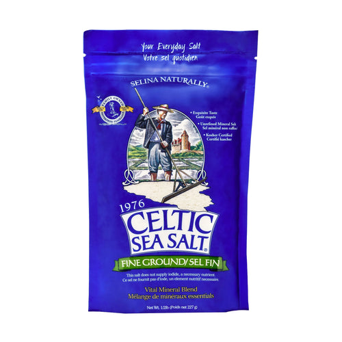 Celtic Sea Salt Fine Ground, Vital Mineral Blend, 1/2 Lb (227 G)
