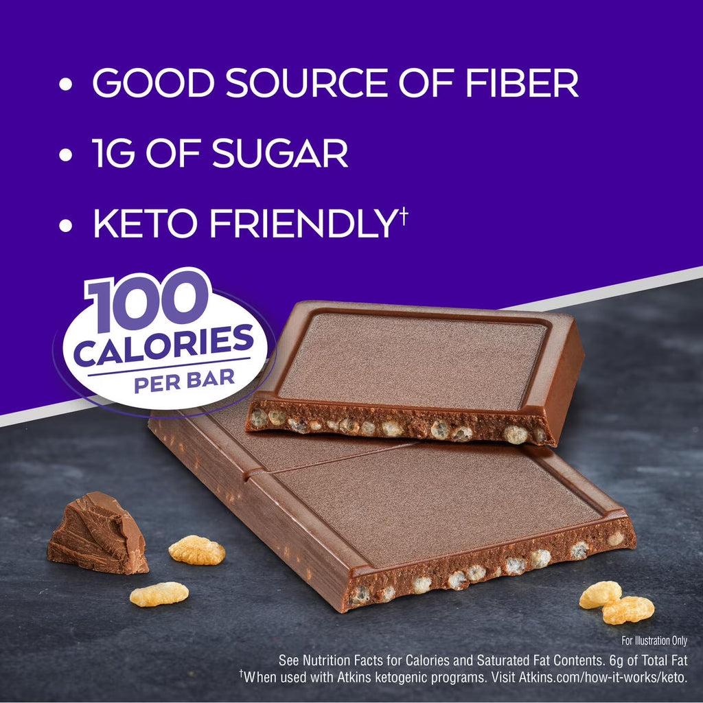 Endulge Treats, Crunchalicious Bar, Keto Friendly, 5 Count