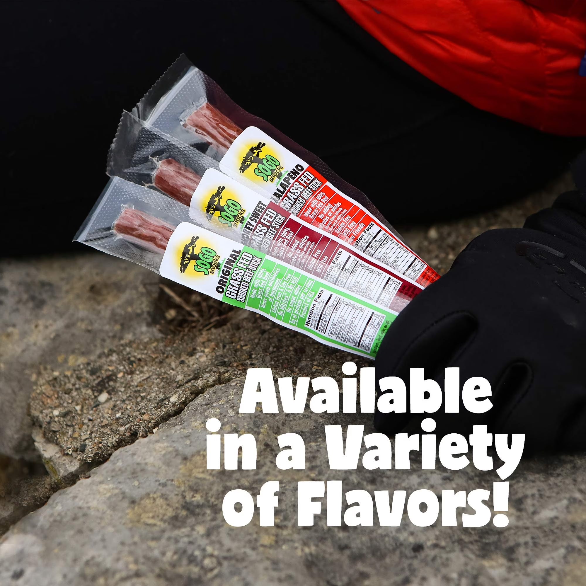 100% Grass Fed & Finished, Paleo, Whole30 and Keto Friendly Beef Sticks: No Added Sugar, Nitrites, MSG, Gluten or Soy. Never Given Antibiotics or Hormones (Chimichurri Flavor, 72-Count, 1-Oz Stick)