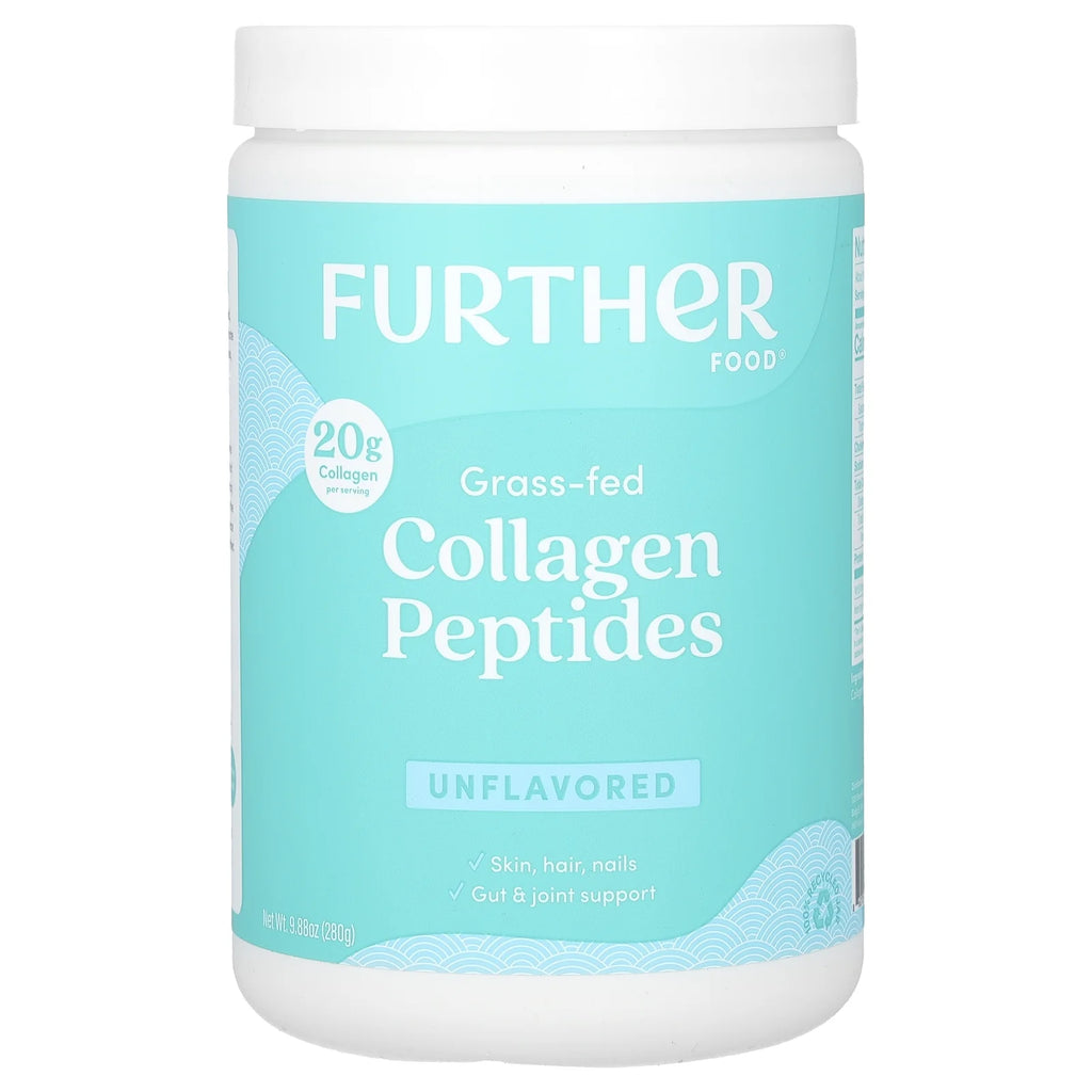 Unflavored Collagen Peptides Powder, Grass-Fed Pasture-Raised Hydrolyzed Type 1 & 3 Protein, Gut Health + Joint, Hair, Skin, Nails, Paleo Keto Sugar-Free 9.88 Oz