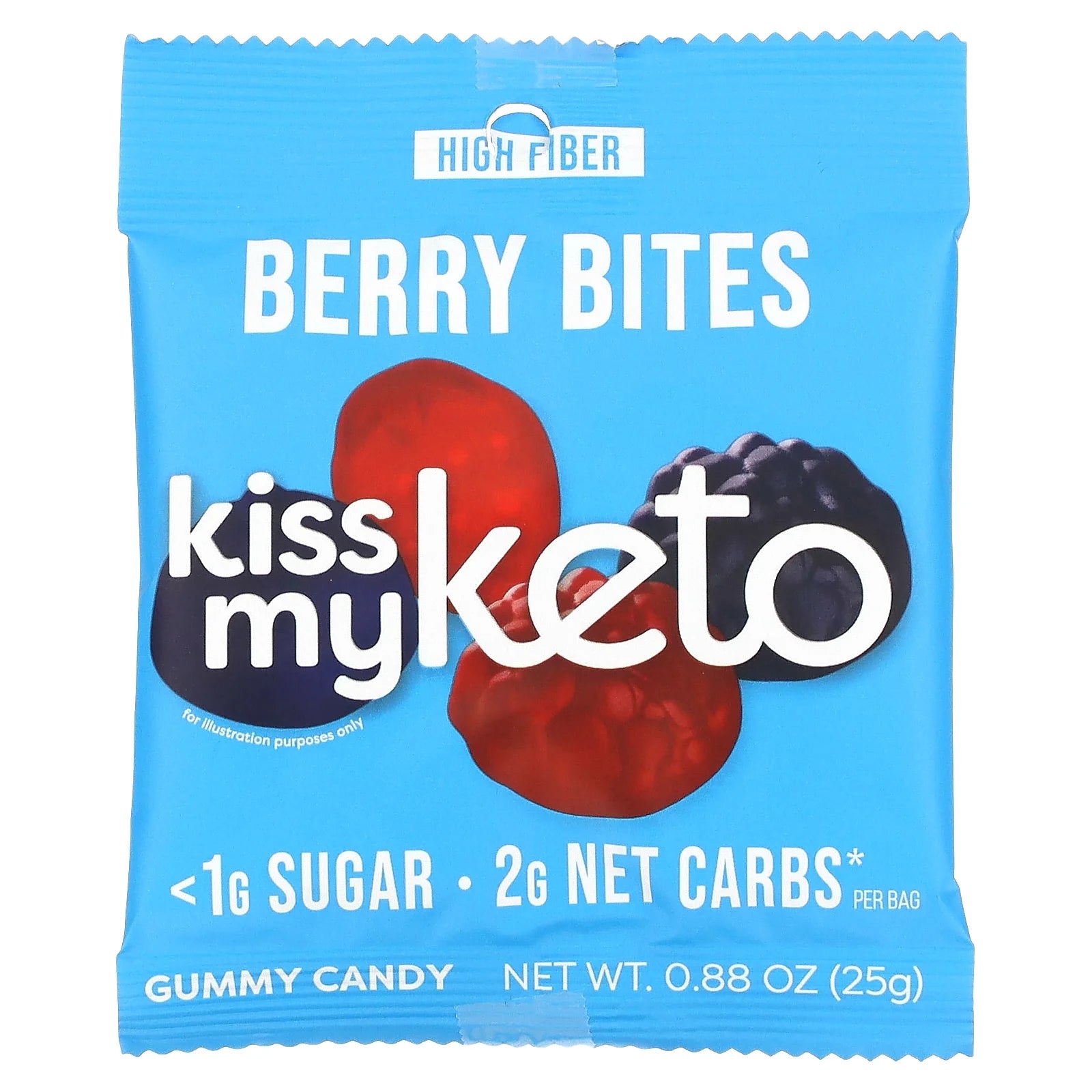 Gummies Candy – Low Carb Candy Berry Bites, Keto Snack Pack – Healthy Candy Gummys – Vegan Candy, Keto Gummy Candy – Keto Candy Gummies (8-Pack)