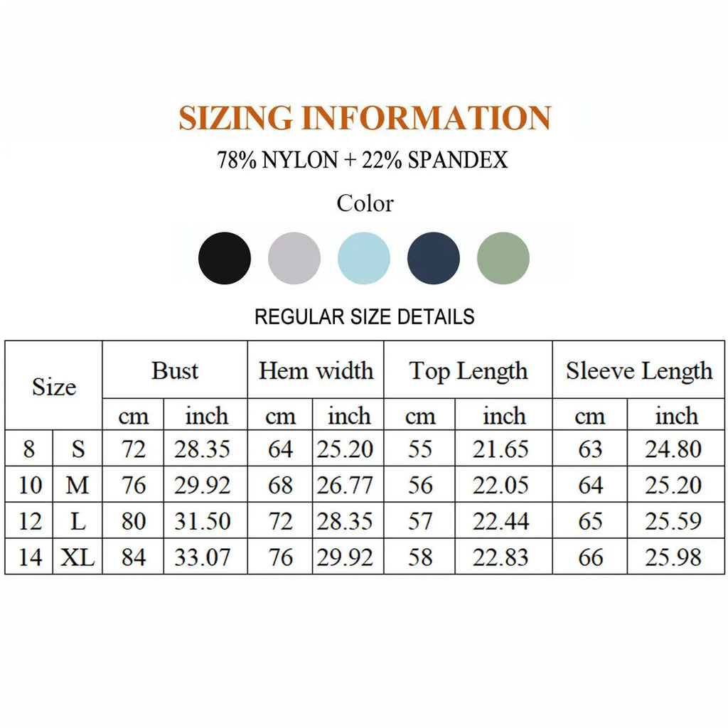 Long Sleeve Workout Top Gym Pilates Clothes Women Active Wear Sports Shirt Elastic Fitness Yoga Clothing Running Shirts