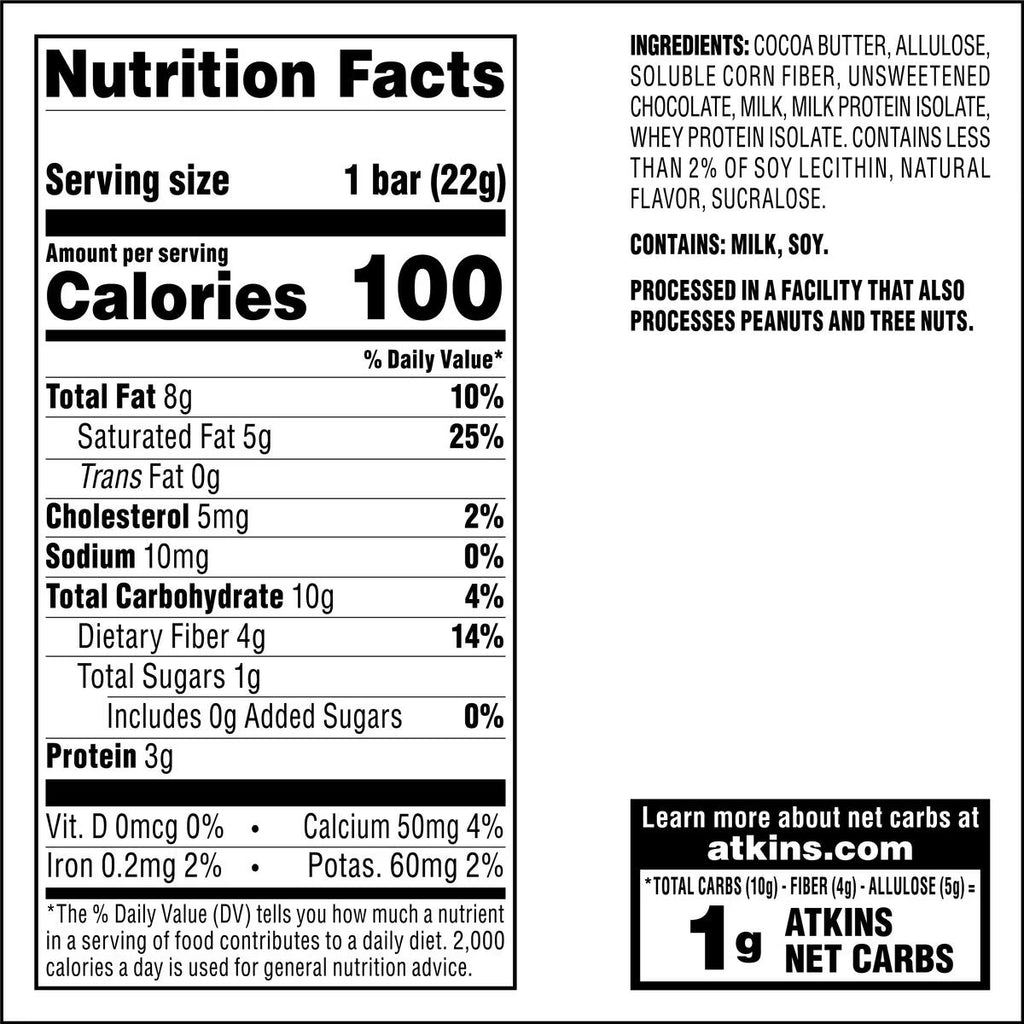 Endulge Treats, Crunchalicious Bar, Keto Friendly, 5 Count