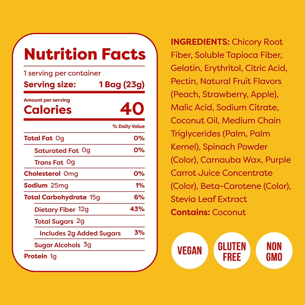 Gummies Candy – Low Carb Candy Gummy Bears, Keto Snack Pack – Healthy Candy Gummys – Vegan Candy, Keto Gummy Candy – Keto Candy Gummies (48-Pack)