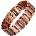 Magnetia Copper Bracelet for Men 3X Magnetic Bracelets 99.99% Pure Copper Wristband