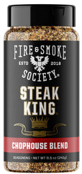Steak King Steak Seasoning, BBQ Rub, 8.5 Oz Mixed Spices & Seasonings