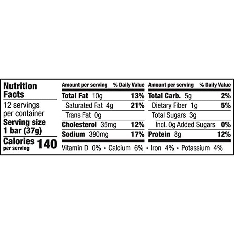 EPIC Protein Bars Variety Pack Gluten Free Keto Paleo 12 Count Meat Snacks