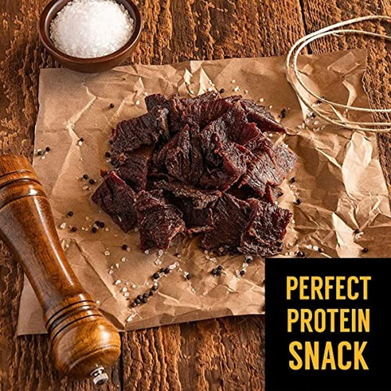 Tillamook Country Smoker Real Hardwood Smoked Beef Jerky, Sea Salt & Cracked