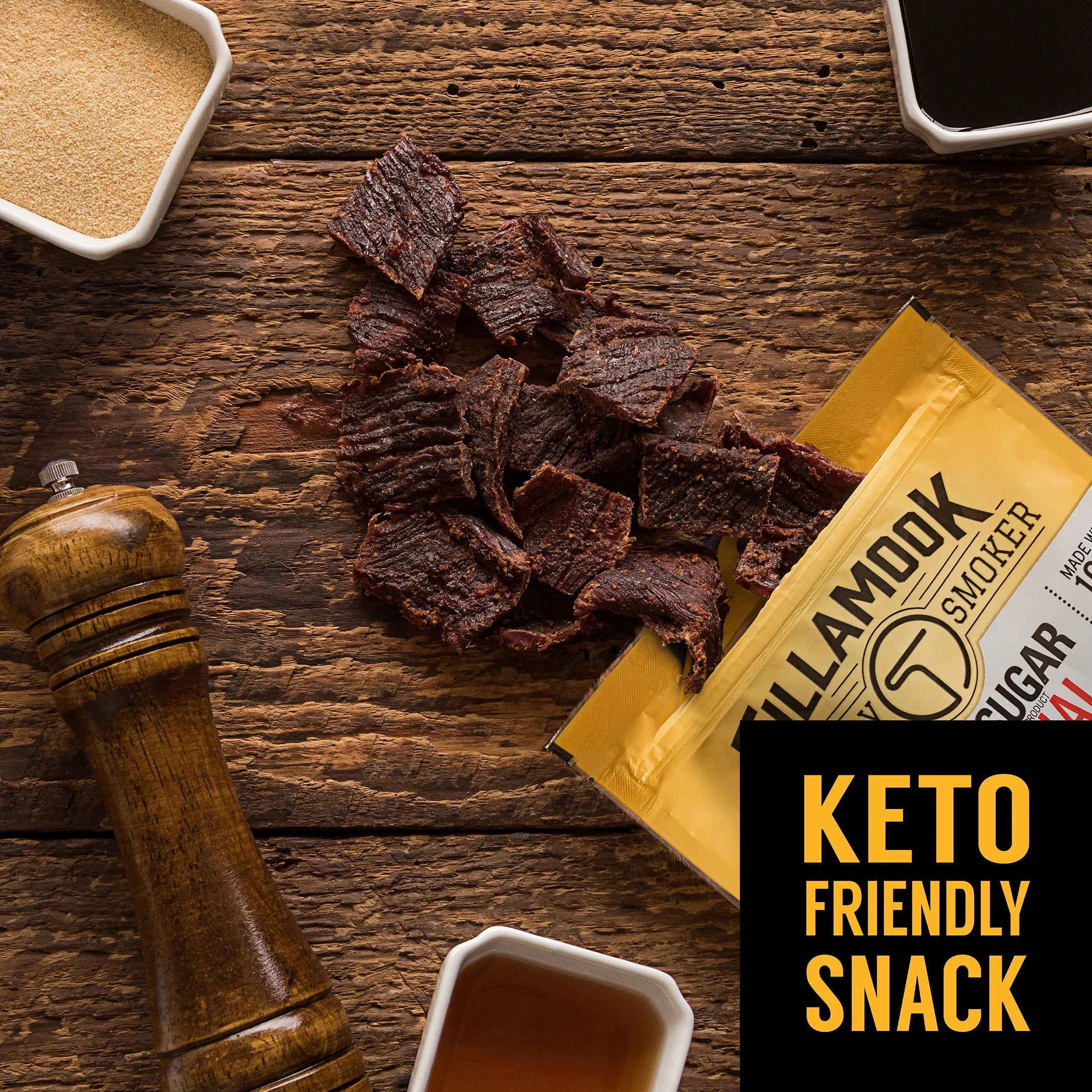 Country Smoker Zero Sugar Jerky, Original, 6.5 Oz