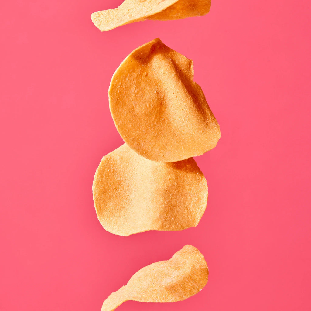 Protein Chips Himalayan Pink Salt, Thin Crispy High Protein, Keto Low Carb Snack, 4.0 Oz