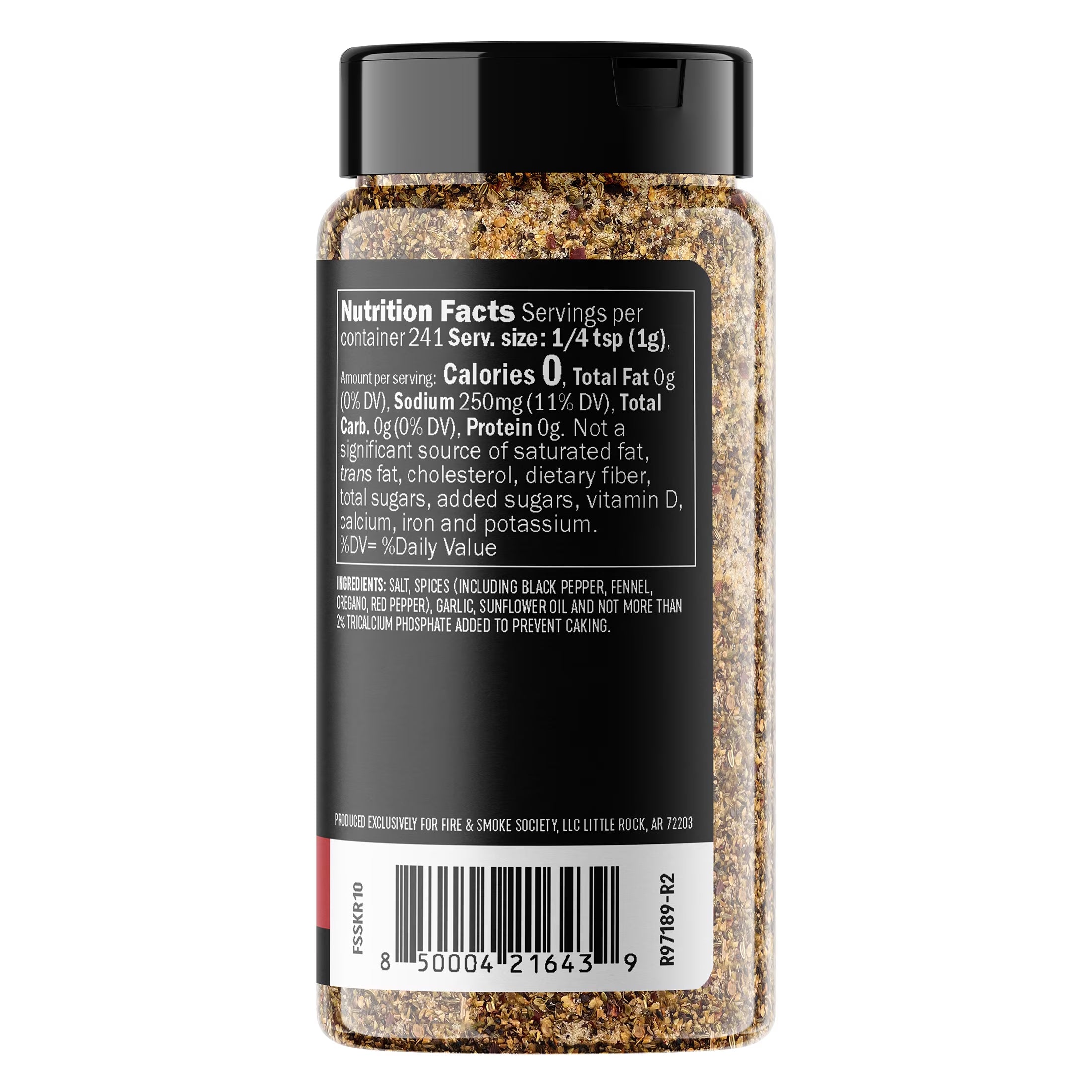 Steak King Steak Seasoning, BBQ Rub, 8.5 Oz Mixed Spices & Seasonings